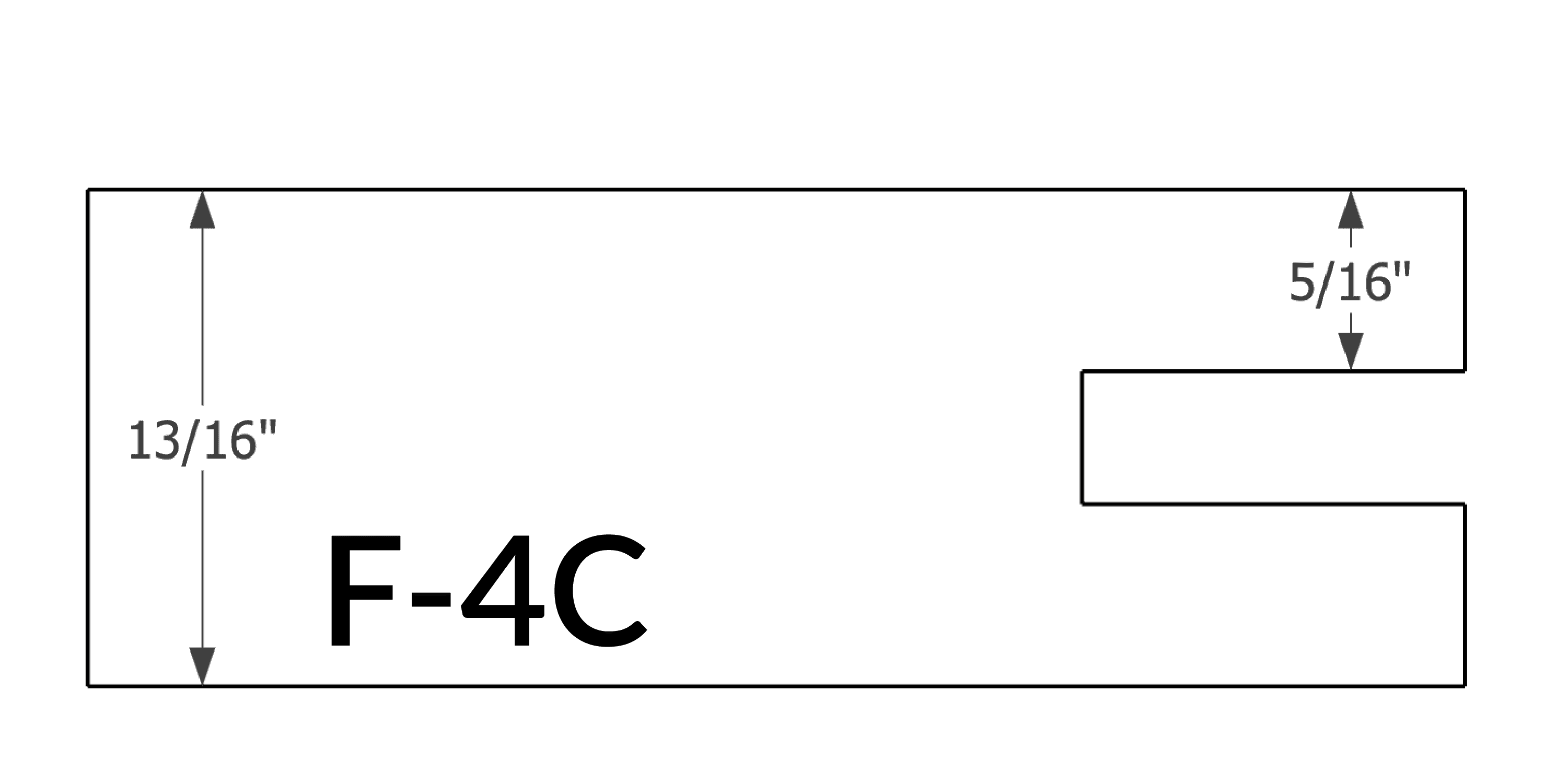 Frames profile F-4Cedit-01